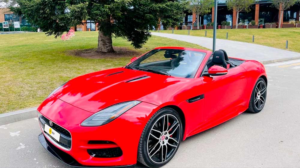 Jaguar F-Type — аренда автомобиля