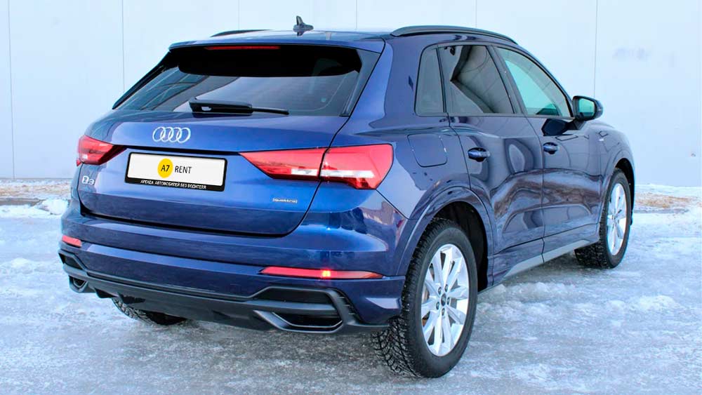 Audi Q3 — аренда автомобиля