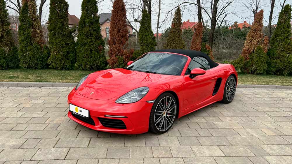 Фото Porsche Boxster
